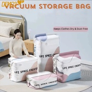 [DEMO3] Vacuum Storage Bags, Cube Compression Compression Desig No-Pump Vacuum Bags,  Press & Seal S