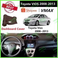 Toyota VIOS 2008~2013 Dashboard Cover Pad Leather Car Accessories Interior Sun Visor Anti Skid Mat F