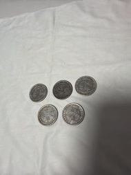 1904年香港貳毫硬幣（5個全走）
