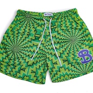 American Street Wear BKTSQD Summer Mesh Basketball Shorts Men Casual Loose Quarter Knee-length Baske