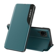 Fashion Colorfull PU Leather Casing Huawei Nova 7i / 4E / 3E Stand Magnetic Flip Cover  Smart Case Wake UP / Sleep