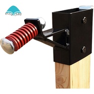 Conversion Adapter AR500 Steel Post Target Hanger Stand Base Adjustable Height for Gong Targets