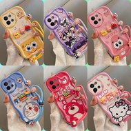 Casing POCO C85 Kartun boneka silikon lembut Phone casing