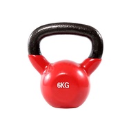 Dipped Kettlebell 6kg (6kg Swing Dumbbell/Rubber-Encapsulated/Pull Ring Dumbbell/Core Muscle Group/R