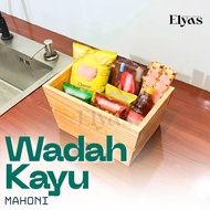 Multipurpose Wooden Container Rack - Elyas Handycraft