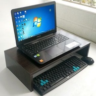 筆記本電腦增高底座支架#桌面置物打印機墊高#遊戲鍵盤收納整理