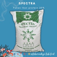 (5 KG PACKAGING) SPECTRA HS -2 -3 Fish Food | Protein fish food min 20-22% Catfish, Tilapia, Gurame,