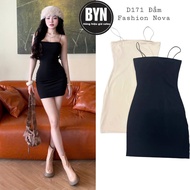 D171 fashion nova noodle dress