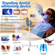 Dental Mobile Teeth Whitening LED Lamp 6000MW/CM2 0-20Min Timer Silicone Muzzle Angle Adjustable