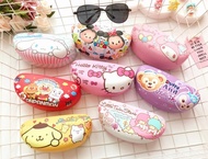 Cartoon Sunglass Storage Hard PU Box Case Hello Kitty Melody Tsum Tsum Purin Twin Star Cinnamon