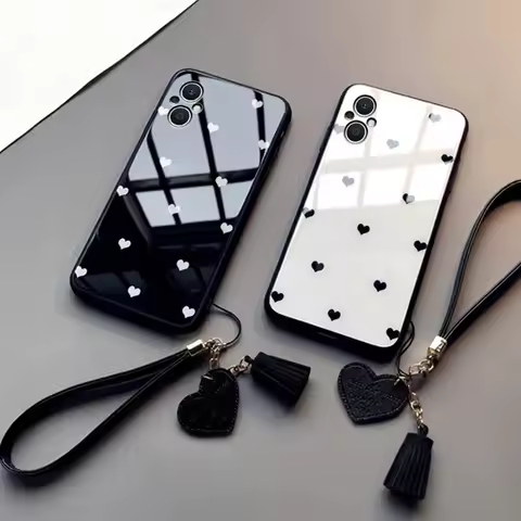 Glass Case For Huawei Nova 6 7 8 9 10 11 Pro SE Ultra Fashion Love Heart Hard Phone Cover Nova 8i 7i