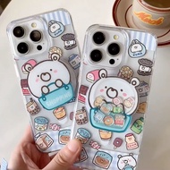 Shopping Bear Case IP11/11PM/12/12Pro/12PM/13/13Pro/13PM/14/14Pro/14PM/14Plus/15/15Pro/15PM/16/16Pro