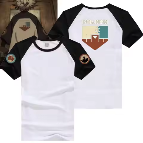 Anime GACHIAKU cos Rudo t-shirt Cosplay short sleeve tops Costume Clothing