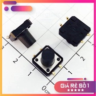 [10 Pieces]- Push Button 12x12mm Height 12mm 4 Pins SMD Truong Giang Components 86