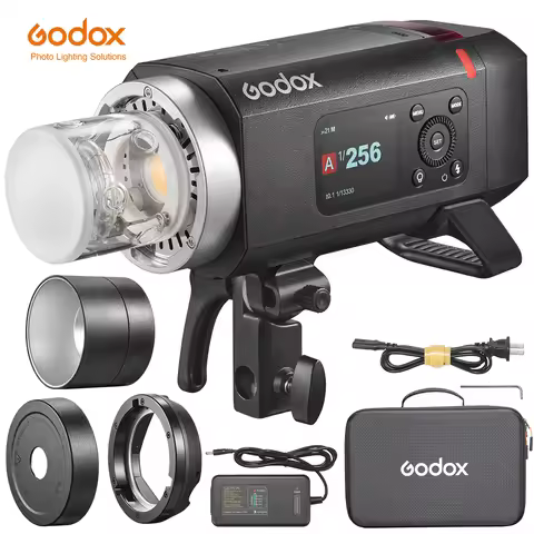 New Godox AD400Pro II All-in-One Outdoor Flash 400Ws Li-on Battery TTL HSS Flash Light with Built-in