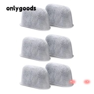ONLYGOODS 6Pcs Charcoal Water Filters, Charcoal Material Replacement Filters Coffee|Filters, Premium