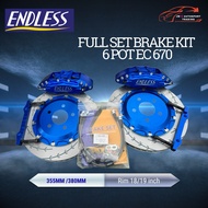 ENDLESS EC670 6 BIG POT Full Set Brake-Kit