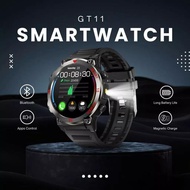 GT11 Outdoor Smart Watch LED Flashlight Men Bluetooth Calling Sports Fitness Tracking Smart Watch 6T