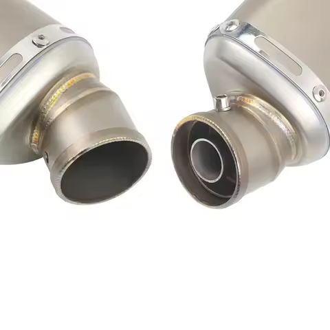 Universal 51mm Motorcycle Exhaust Muffler Escape Moto with DB Killer For Yamaha PCX125 FZ1N Z900 CBR