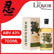 Shinobu Pure Malt Lightly Peated Non Aged Mizunara Oak Finish Whisky 700ml ABV 43%