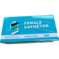 SG Homecare Medical Female Catheter Clear Tube or Frosted Tube 10Fr/12Fr/14Fr