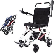 Luxurious and lightweight Super Lightweight Foldable Mobility Aid Power Chair For Travel Outdoor Home