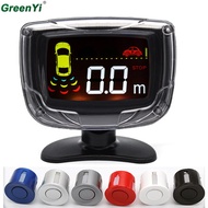 4 Sensors 22mm LCD Backlight Display Car Parking Sensor Reverse Backup Radar Ultrasonic Detector Pa