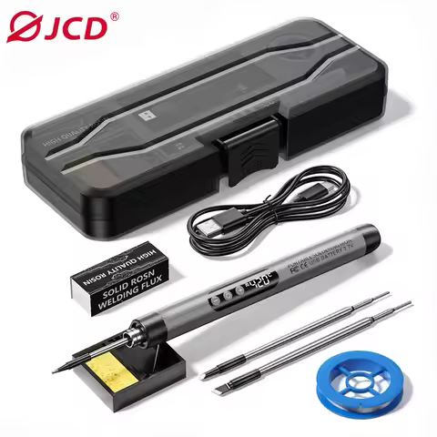 USB Soldering Iron Type-C Interface Mini Soldering Iron Set Digital Display Electric Soldering Iron