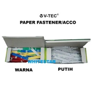 Paper fastener file acco/ aco/ ako plastic v-tec white colored/