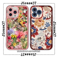 JM CASE square edge iphone CASE with landscape pattern 6plus/6s/6splus/7/7plus/8/8plus/x/xs/11/12/pr