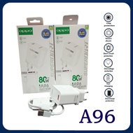 Charger For OPP A96 80W Super dart Fast Charging Super Vooc With Type C Cable and Universal MIcro Fo