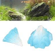 TYJC 2PCS Set Aquarium Iceberg Decoration, Vivid Aquarium Ecology Innovative Landscaping Underwater 
