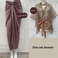 Setelan Kebaya Wanita Cardigan Tile Outer Tile
