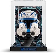 cooldac Acrylic Display Case Box Compatible with Lego 75349/75350/75351 Star Wars Clone Commander Co