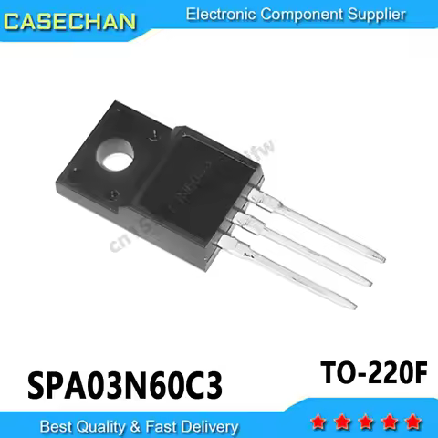 5PCS New 03N60C3 03N60 SPA03N60C3 TO-220F