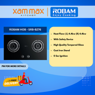 ROBAM Built-In Gas Hob B272 / B276 / ZG830 / G370 | 2 & 3 Burner Stove | Strong Flame | Easy Clean G