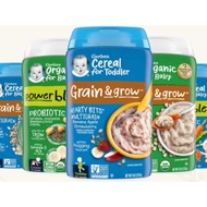🔥BEST PRICE Gerber PowerBlend Cereal for Baby, Probiotic Oatmeal, Lentil, Carrots & Peas orApples