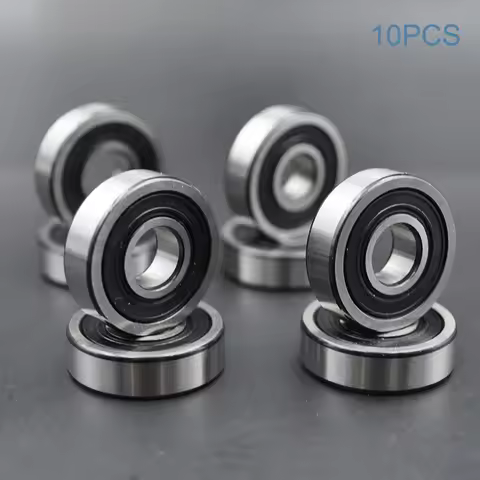 10pcs 608 606 607 609 625 626 627 628 2RS ABEC 7 Bearings Bore 5mm 6mm 7mm 8mm 9mm Roller Wheel Lubr