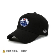 North professional hockey Edmonton Oilers NHL team baseball cap, men's and women's trends are versat