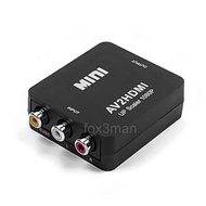 Av to HDMI Converter三色線轉HDMI輸出 紅白 超任 舊款遊戲機 影音適用