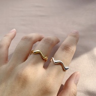 S925 Adjustable Curvy Ring