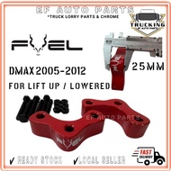 FUEL TRUCK ISUZU DMAX ITEQ 1'' 25MM UPPER ARM BALL JOINT SPACER ADAPTER LIFT UP LOWER LOWERED 4X4 D-