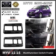 Modish Perodua Myvi Lagi Best 2011-2015 Multifunction Switch Frame Cover Accessories