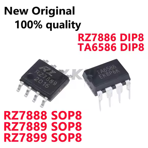 10/PCS New Original RZ7888 RZ7889 RZ7899 SOP8 RZ7886 TA6586 DIP8 Two-way DC motor drive circuit chip