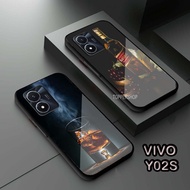 [SK02] Softcase Glass For Type VIVO Y02S | Mobile phone case | Mobile Phone Protector | Mobile Phone