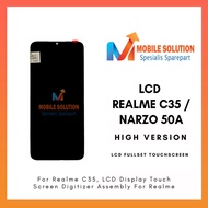 Wholesale Oppo Realme C35 LCD Realme Narzo 50A LCD/ - 100% ORIGINAL Fullset Touchscreen