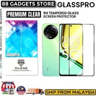 GlassPro 9H Tempered Glass for Realme C67 / 10 / C30s / C33 / C35 / 6 Pro / 6 / 6i / C3 / C2 / C1 / 