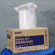 1roll DS40 4r size media set 400prints for DNP dnp DS40 printer only NOT RX1