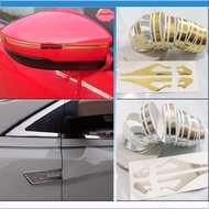 BLUECALDON Car Body Decal Fashion  Racing Pinstripe Steamline