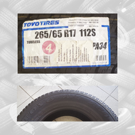 TOYO A/T A34 OPA34 (STOCK CLEARANCE) - 265/65R17